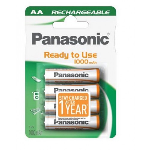 Bateri rimbushese origjinale Panasonic AA 1.2V 1000MAH