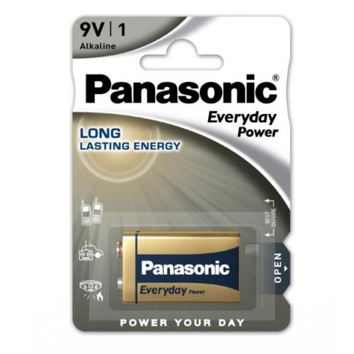 Bateri Panasonic  9V  alkaline