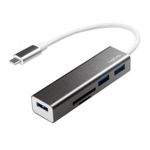 Shperndares USB Type C ne USB HUB 3.0  ( 3 porte USB dhe SD Kartele)