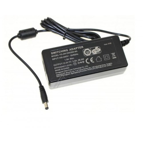 Adapter rryme 12V DC / 3A / 36W