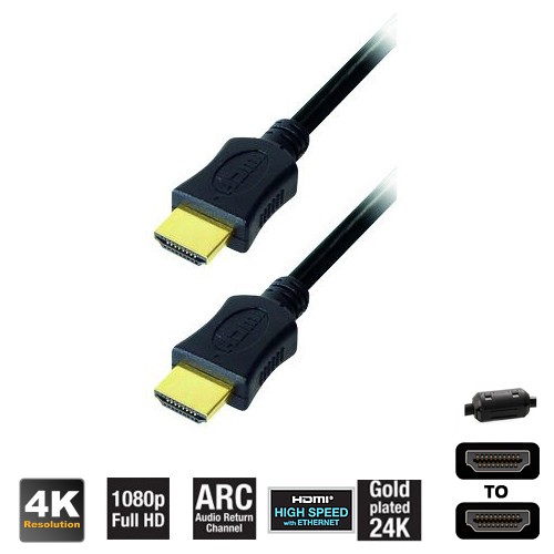 HDMI kabëll 7.5M Ultra HD 4K me filtera