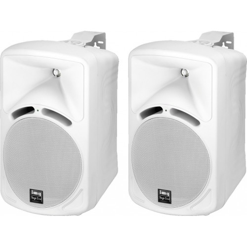 Pair of high-quality PA speakers, 40 W, 8 Ω PAB-68/WS