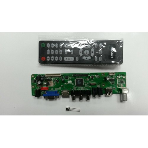 Universal LCD Controller Board TV Motherboard VGA/HDMI/AV/TV per LCD TV