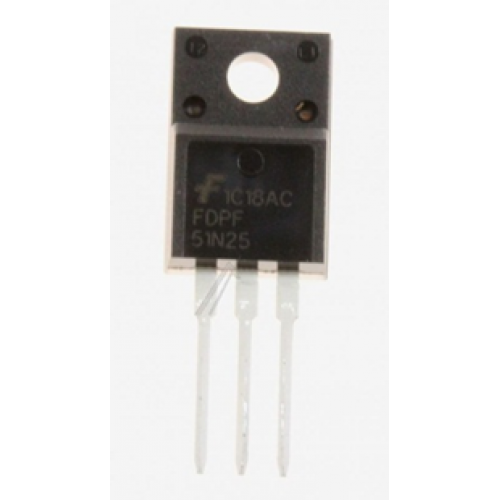 Tranzistor FDPF51N25 | TO-220F | N-Kanal | 250V | 38W | 28A