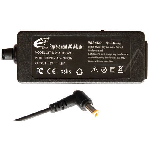 Adapter rryme per llaptop ACER 19V-1,58A 30W
