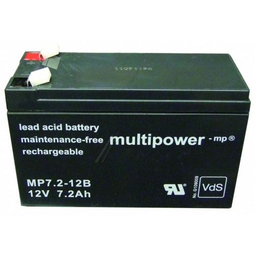 Bateri rimbushese 12V / 7.2Ah  MULTIPOWER