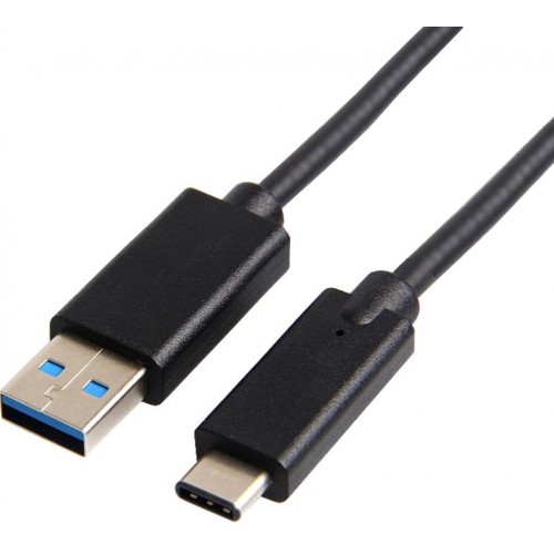 USB kabell 3.0 ne USB Type C 3.1 - 1.2m