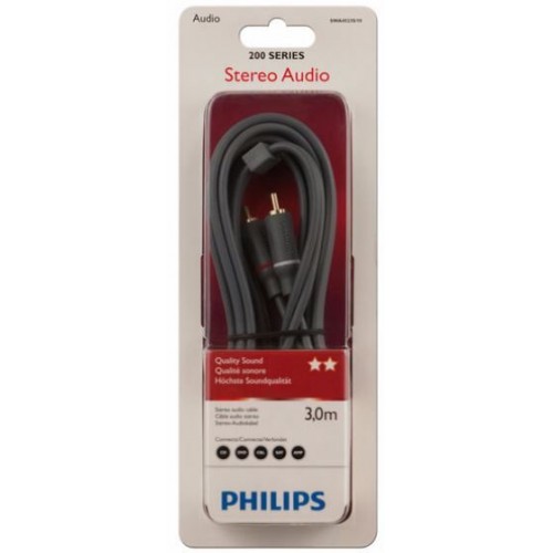 Stereo kabell 3m cinch Philips