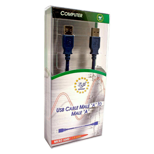 USB kabell A/A 1,8m H. Quality & High Speed