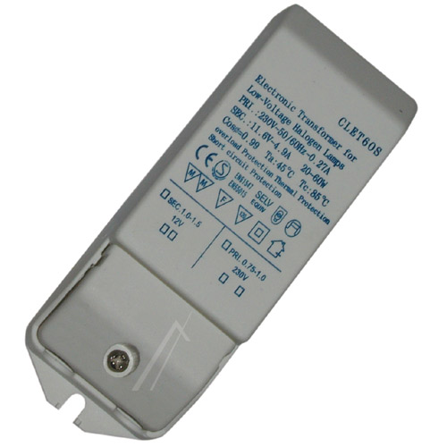 Transformator 220V AC ne 12V AC 60W per llampe hallogjene