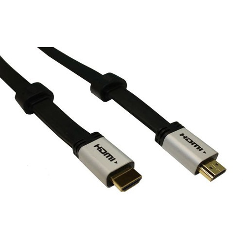  High Speed HDMI kabell 3m, me kontakte te flakeruara, me Ethernet  dhe me filtera