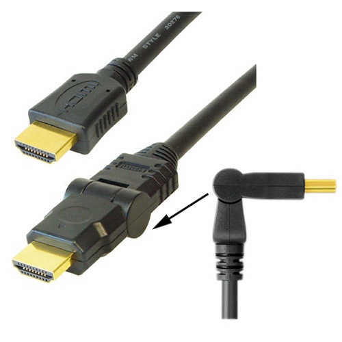 HDMI kabëll 3M lëvizëse ( i kthyer )