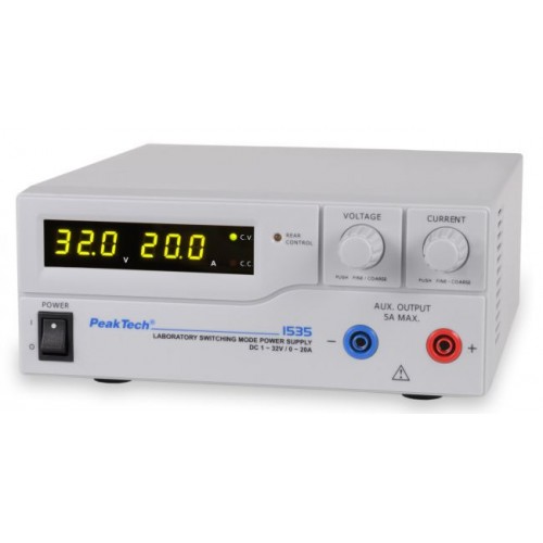 Laboratory Switching Mode Power Supply DC 1 - 32 V / 0 - 20 A