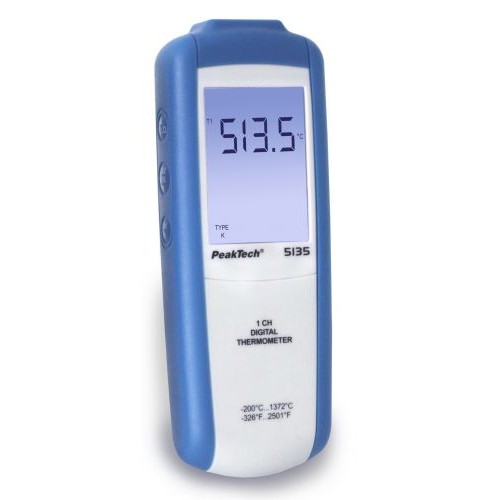 Digital-Thermometer 1 CH, 3 1/2-digit, -200...+1372°C