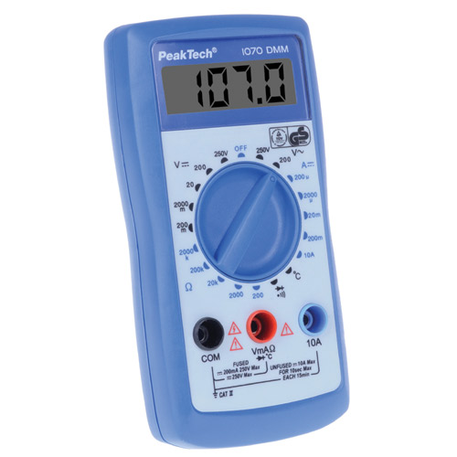 Peaktech P1070 - Multimeter instrument digjital