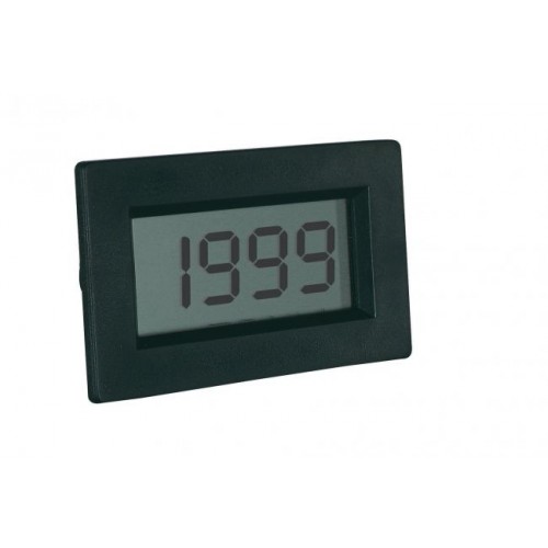 Peaktech 3½-digit, LCD, 13 mm cipher height, 200 mV DC