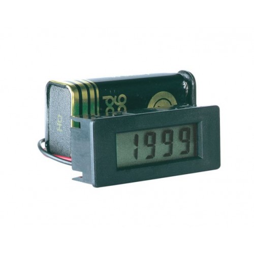 Peaktech 3½-digit, LCD, 8 mm cipher height, 200 mV DC
