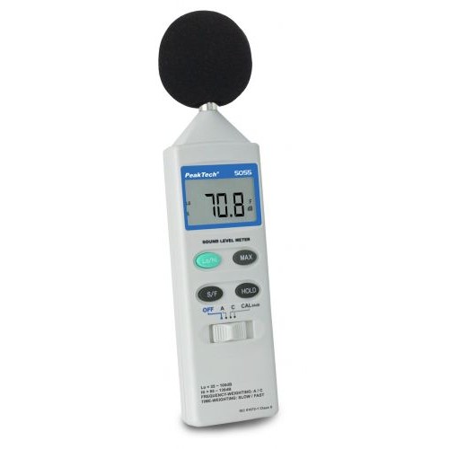 Digital Sound Level Meter, 3 1/2-digit